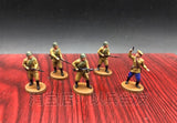 Khalesexx Painted Red Star ZVEZDA 6179 World War II Soviet Union Conventional Infantry Soviet Army Finished Model 1/72