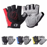 Khalesexx sport 1Pair Gel Half Finger Cycling Gloves Anti-Slip Anti-sweat Bicycle Left-Right Hand Gloves Anti Shock MTB Road Bike Sports Gloves