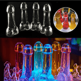 Khalesexx Transparent Creative Wine Glass Cup Beer Juice High Boron Martini Cocktail Glass