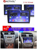 3 din coche Radio Android reproductor Multimedia auto radio bluetooth navegación BT para Volkswagen Toyota Hyundai Kia Renault Suzuki