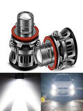 Khalesexx Ve Automotive H7 9006 laser headlight bulb lens light auto LED headlight projector fog light modification car healight H11 9006