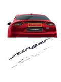 Para Kia Stinger GT 2023 24*355mm insignia con logotipo de letra 2,0 T 86311-J5100/86311J5100 insignia decoración de pegatina de maletero trasero de cuerpo