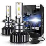 NLpearl H7 Farol Led H4 H1 H11 H8 Led Canbus H9 HB3 9005 Lâmpada Led HB4 9006 Hir2 9012 Lâmpada para Farol de Carro 50W 12000LM 6500K