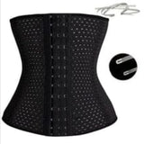 Khalesexx Waist Trainer COLORIENTED Women Waist Cinchers Ladies Corset Shaper Band Body Building Front Buckle Three Breasted Dropship Support