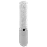 Stardust Charm Rechargeable Glass Vibe in White