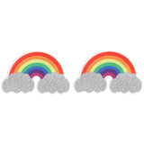 Pride Glitter Rainbows & Hearts Nipple Pasties - Khalesexx