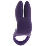 Anel em C vibratório recarregável Vedo Sexy Bunny roxo profundo