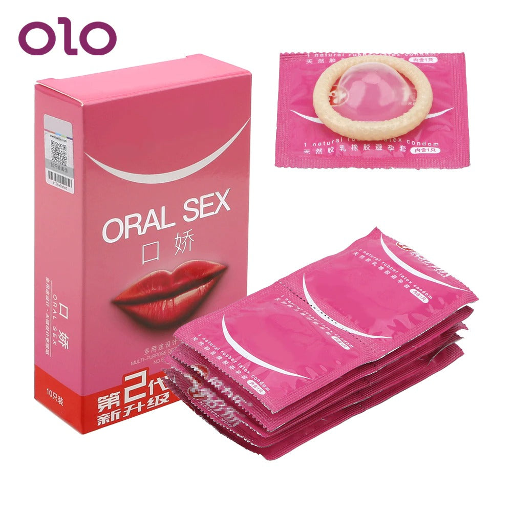 10pcs/box Peach Taste Oral Sex Condoms Blowjob Natural Latex Condoms for  Adults Sex Toys for Couples Penis Sleeve | Pornhint