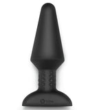 B-Vibe Silicone Rechargeable Rimming Plug XL - Black
