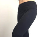 Black Bamboo Terry Leggings by So-Fine