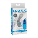 Classix Dual Vibrating Ball Teaser (azul/transparente)