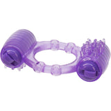 Pornhint Humm Dinger Dual Vibrating Cock Ring (purple)