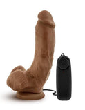 Pornhint Loverboy The Boxer Vibrating 9 Inch Dildo - Mocha