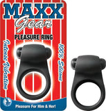 Anel Vibratório Maxx Gear Pleasure Preto