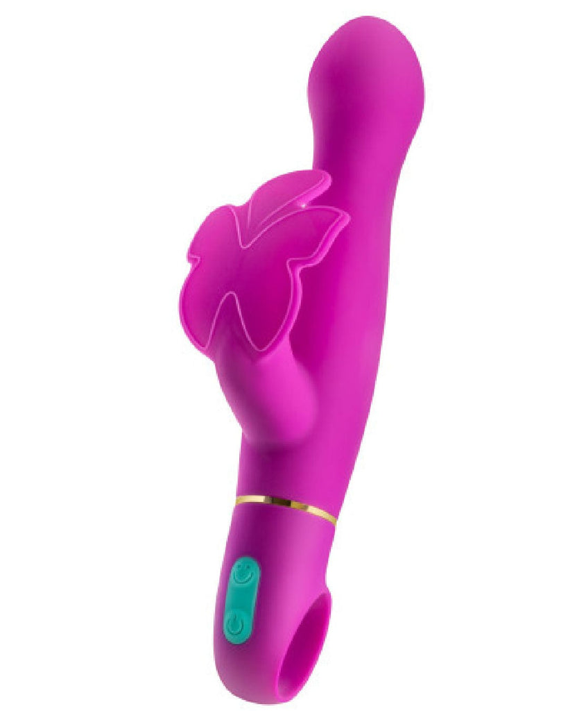 Naughty AF Rabbit Vibrator With Loop Handle | Pornhint