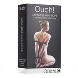 Ouch Japanese Mini Rope 4.9ft Black