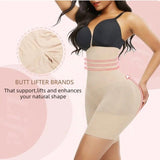 Pornhint Shapewear Seamless Hip Enhancer Butt Lifter Body Shaper Garment High Waisted Stomach Compression