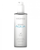 Lubricante a base de agua Wicked Simply Aqua, 4 onzas