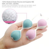 Silicone Kegel Balls Vaginal Tightening Exercise Ball Waterproof Love Egg Toy - Pornhint