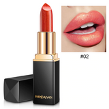 New 9 Colors Luxury Lipstick Lips Makeup Waterproof Shimmer Long Lasting Pigment - Pornhint