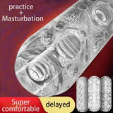 Pocket Pussy Male Masturbator Jelly Penis Sleeve Stroker Cup Sex TOY for Men