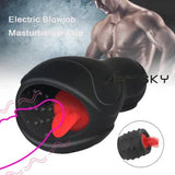 Masturbador masculino eléctrico, mamada oral, máquina sexual, Stroker, copa vibratoria para coño