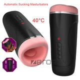 Sex Machine Blowjob Automatic Sucking Male Masturbators Cup Stroker Heat Men Toy