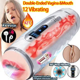 Male Masturbaters Automatic HandsFree Cup Blowjob Oral Stroker Men Sex Toy