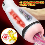 Sex Machine Blowjob Automatic Male Masturbaters Voice Cup Stroker for Men Toys