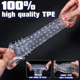 Brand New Male Girth Enlarger Peni Extension Sheath Sleeve Sex