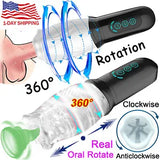 _Masturbaters Automatic HandsFree Male Rotating Cup Stroker Sex Toys For Men New