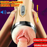 Automatic Handsfree Male Masturbater Cup Stroker Pocket-Pussy Toy Men Blowjob