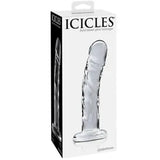 Icicles No. 62 Realistic Glass Dildo p-spot g-spot hypoallergenic Sex