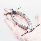 Female Stainless Steel Chastity Device Clamps Women Torture Clips Expander BDSM
