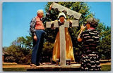 Old Sturbridge Village Green Massachusetts Historic Pillory Chrome Postcard