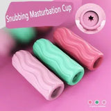 Male Masturbator Pocket Pussy Cup Stroker Men Vagina Oral Penis Massager Sleeve