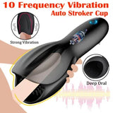 Male Masturbators Cup Blowjob Machine Automatic Electric Stroker for Men Sex Toy