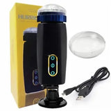 Masturbaters Automatic HandsFree Male Telescopic Blowjob Cup Stroker Men Sex Toy