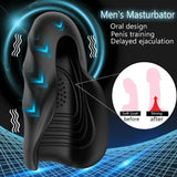 Automatic Male Masturbator Electric Penis Trainer Cup Stroker Blowjob Oral Toy