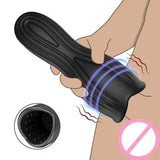 Penis Trainer Massager Male Masturbator Stroker Vaginal Blowjob Glans Exerciser