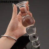 Glass Anal Plug Butt Plug Pyrex Glass Dildo Anal Dila