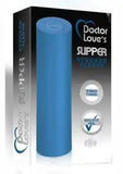 Doctor Love's Slipper Ribbed Tunnel Male Masturbator Sleeve Stroker Sex Toy Blue