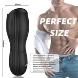 Handsfree Male Masturbator Cup Stroker Men Penis Vibrator Blowjob Glans Massager