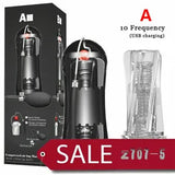 Automatic Handsfree Male Trainer Cup Multispeed Stroker Penis Pump Ribbed Sleeve