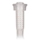 Cal Exotics Optimum Series Stroker Pump Sleeve Mouth Masturbator - Clear