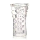 Sue Johanson Head Honcho Clear Soft Jelly Male Masturbator Cock Stroker Sleeve