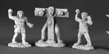 Townsfolk XII Pillory & Kids 03472 Dark Heaven Unpainted Metal