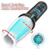 Masturbador Masculino Automático Boquete Rotação Stroker Vagina Pussy Cup Sex Machine