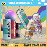 TENGA Spinner SOFT EDITION__Realistic Spiral Stroker Sleeve Masturbator Sex Cup