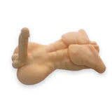 Flesh Male Full Silicone torso Sex Doll Sex Products with Big Dick